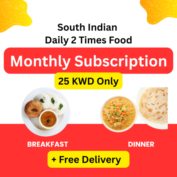 Breakfast & Dinner - Monthly Subscription