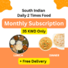 Lunch & Dinner - Monthly Subscription