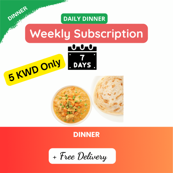 Dinner - Weekly Subscription.