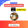 Lunch - Weekly Subscription.