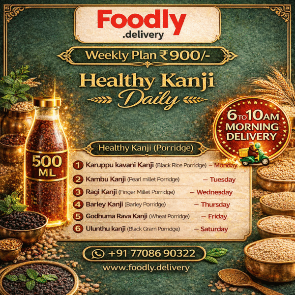 Healthy Kanji Daily – 500 ML (Weekly Plan)