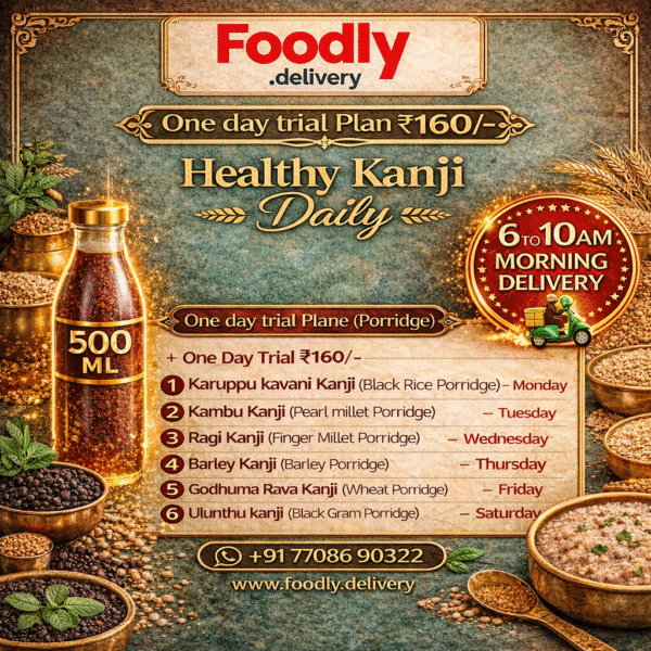 Healthy Kanji Daily – 500 ML (One Day Trail Plan)